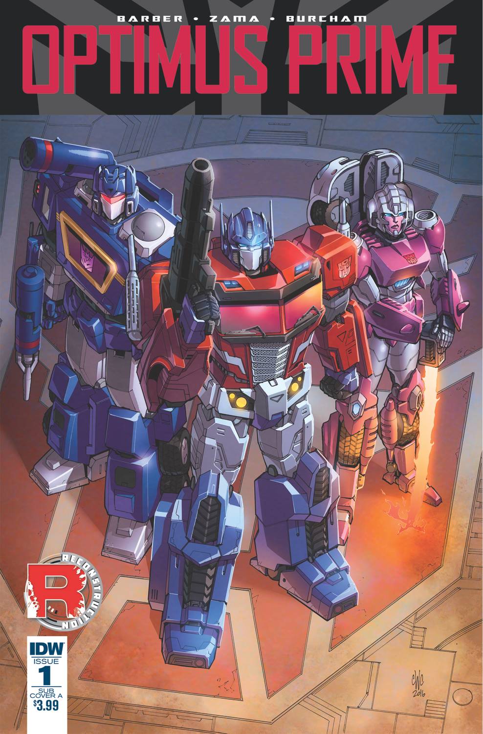Optimus Prime 1 Var A Comic Book NM