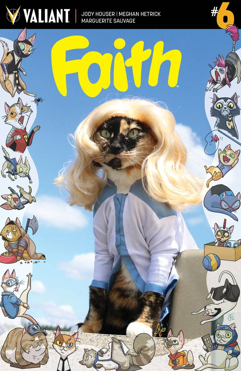 Faith #6 Cover C Cat Cosplay Variant