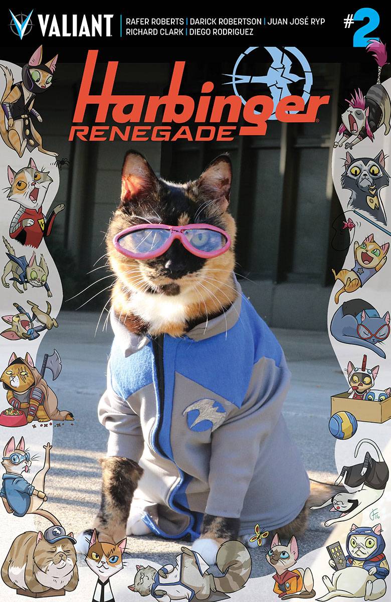 Harbinger: Renegade #2 Cover D - Cat Cosplay Variant