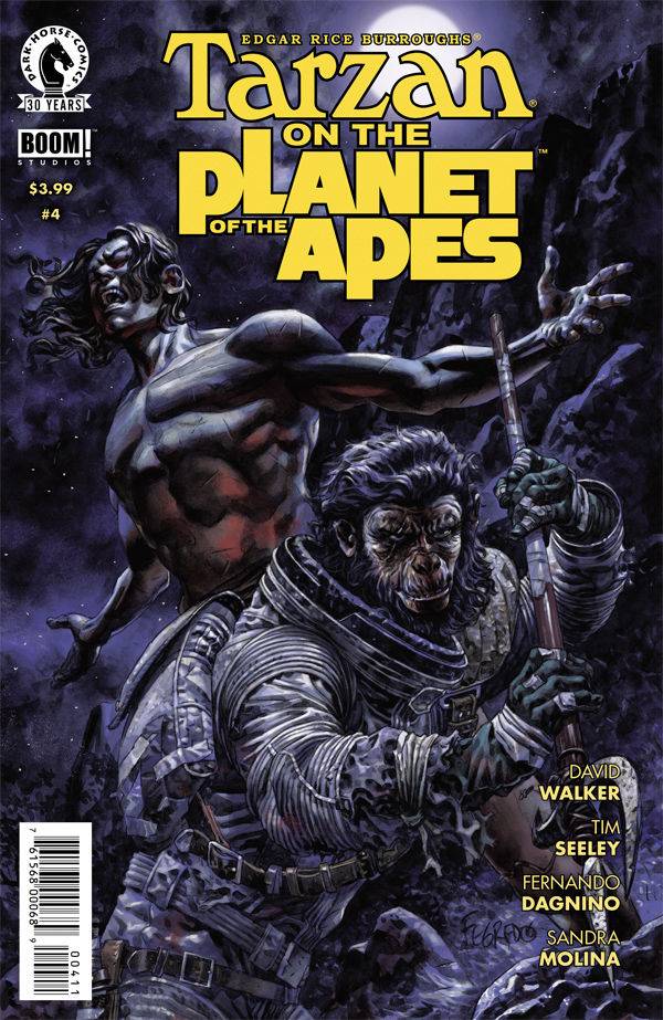 Tarzan On the Planet of the Apes 4 Comic Book NM
