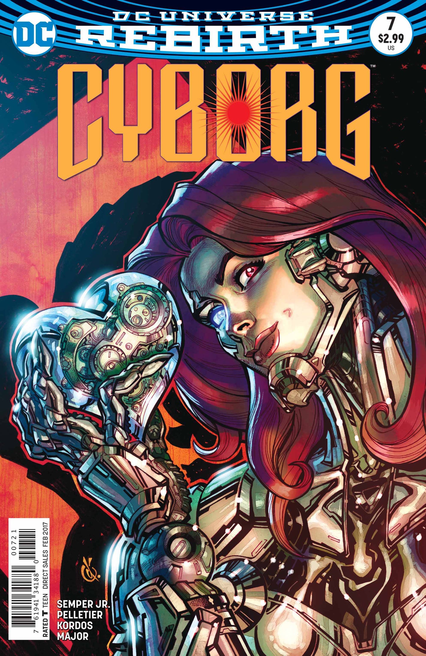 Cyborg #7 Carlos D'Anda Variant