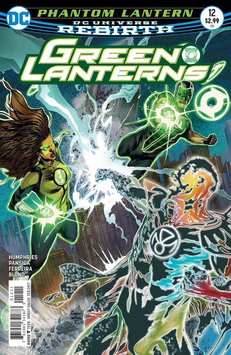 Green Lanterns 12 Comic Book NM