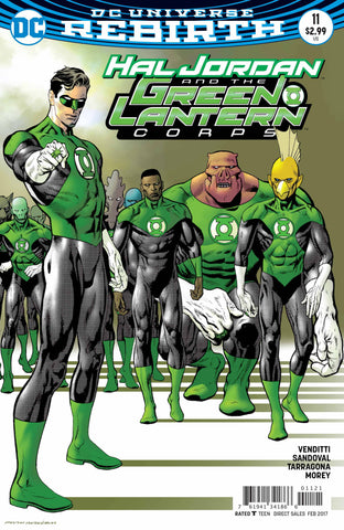 Hal Jordan & the Green Lantern Corps 11 Var A Comic Book NM