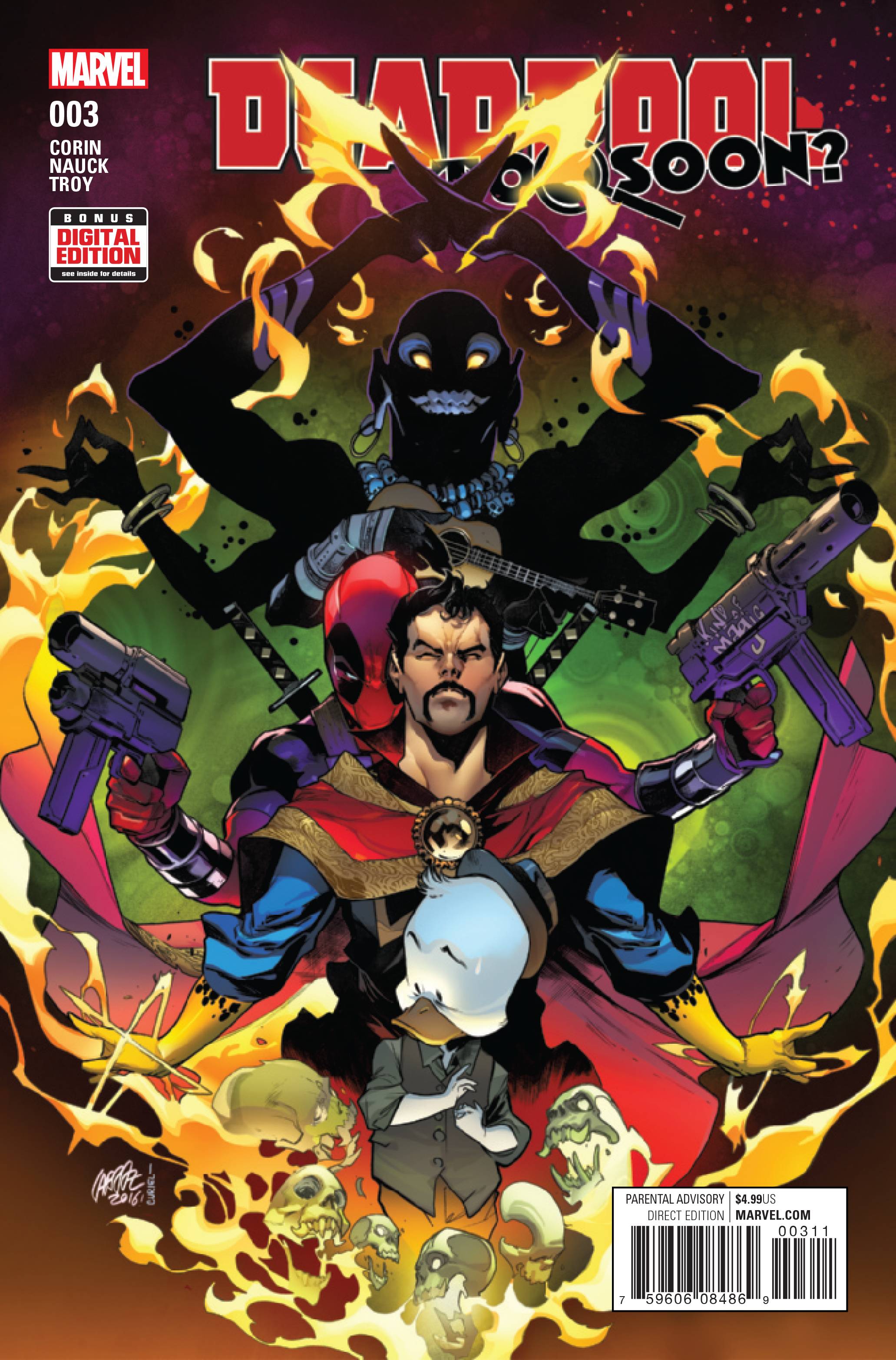 Deadpool: Too Soon 3 Comic Book NM