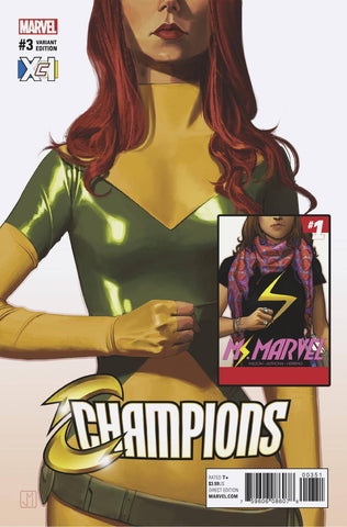 Champions 3 Var C Comic Book NM