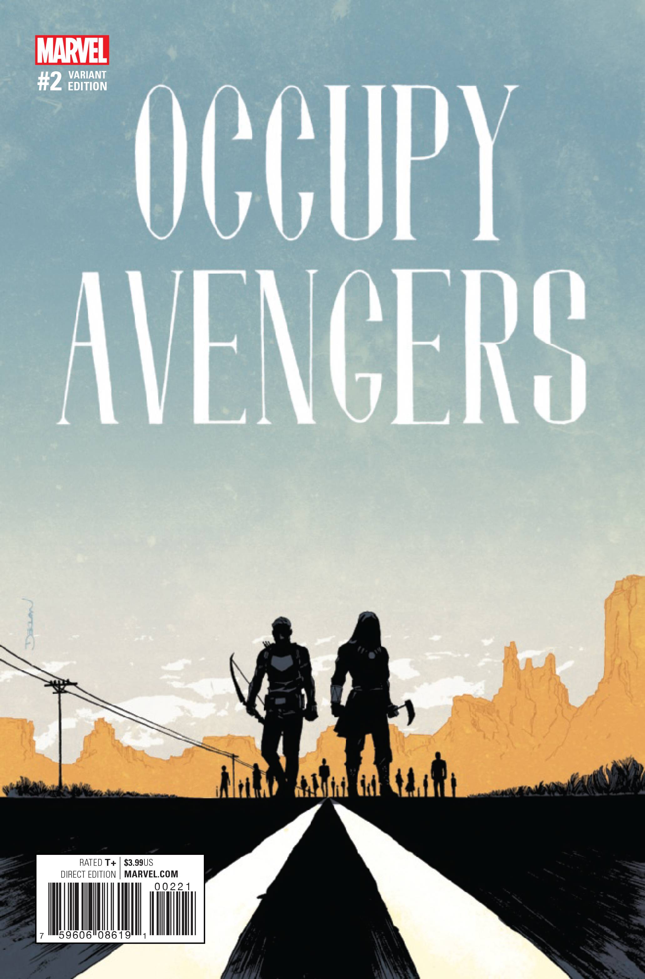 Occupy Avengers 2 Var A Comic Book NM