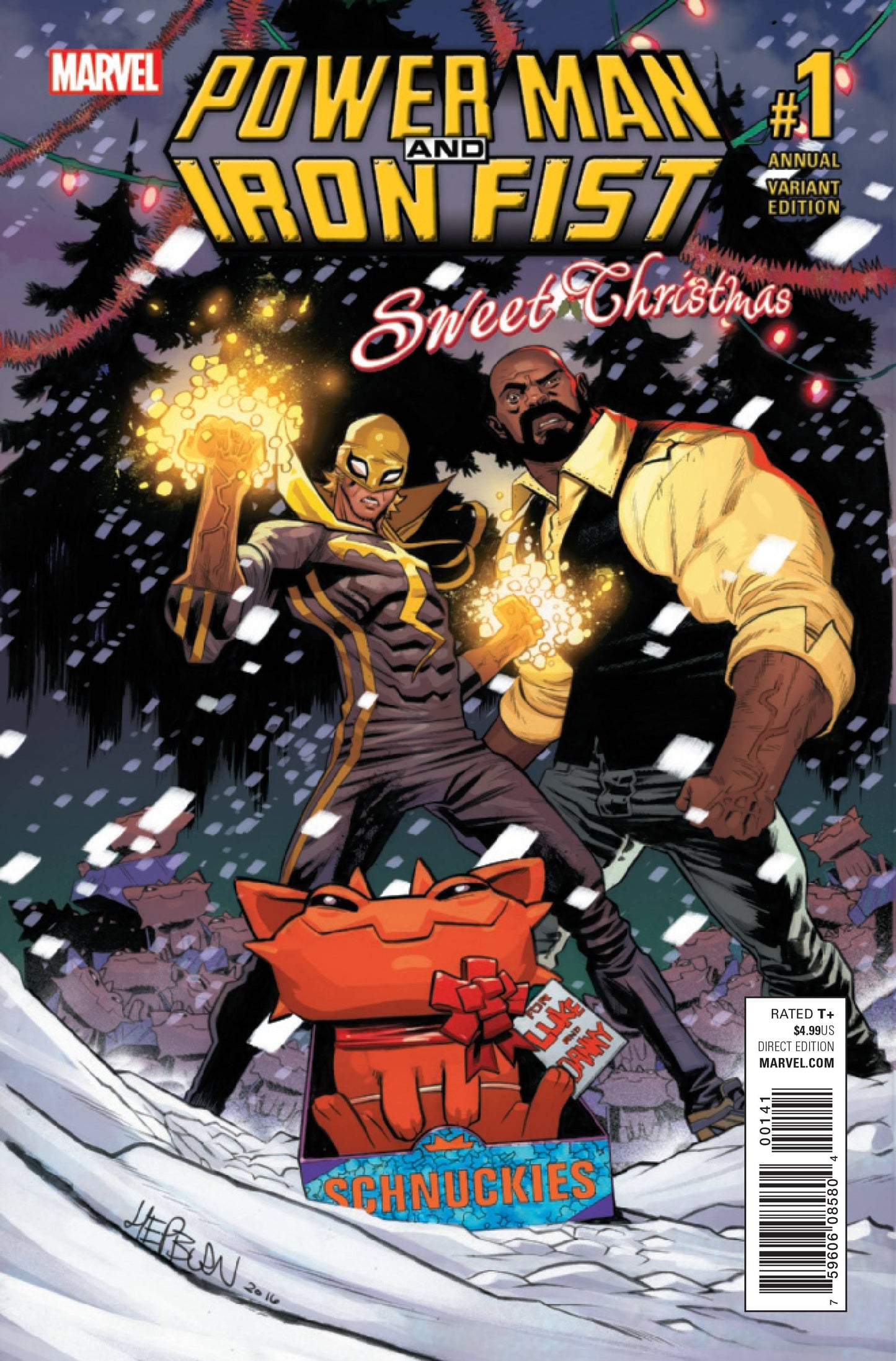 Power Man and Iron Fist (3rd Series) Anl 1 Var C Comic Book NM