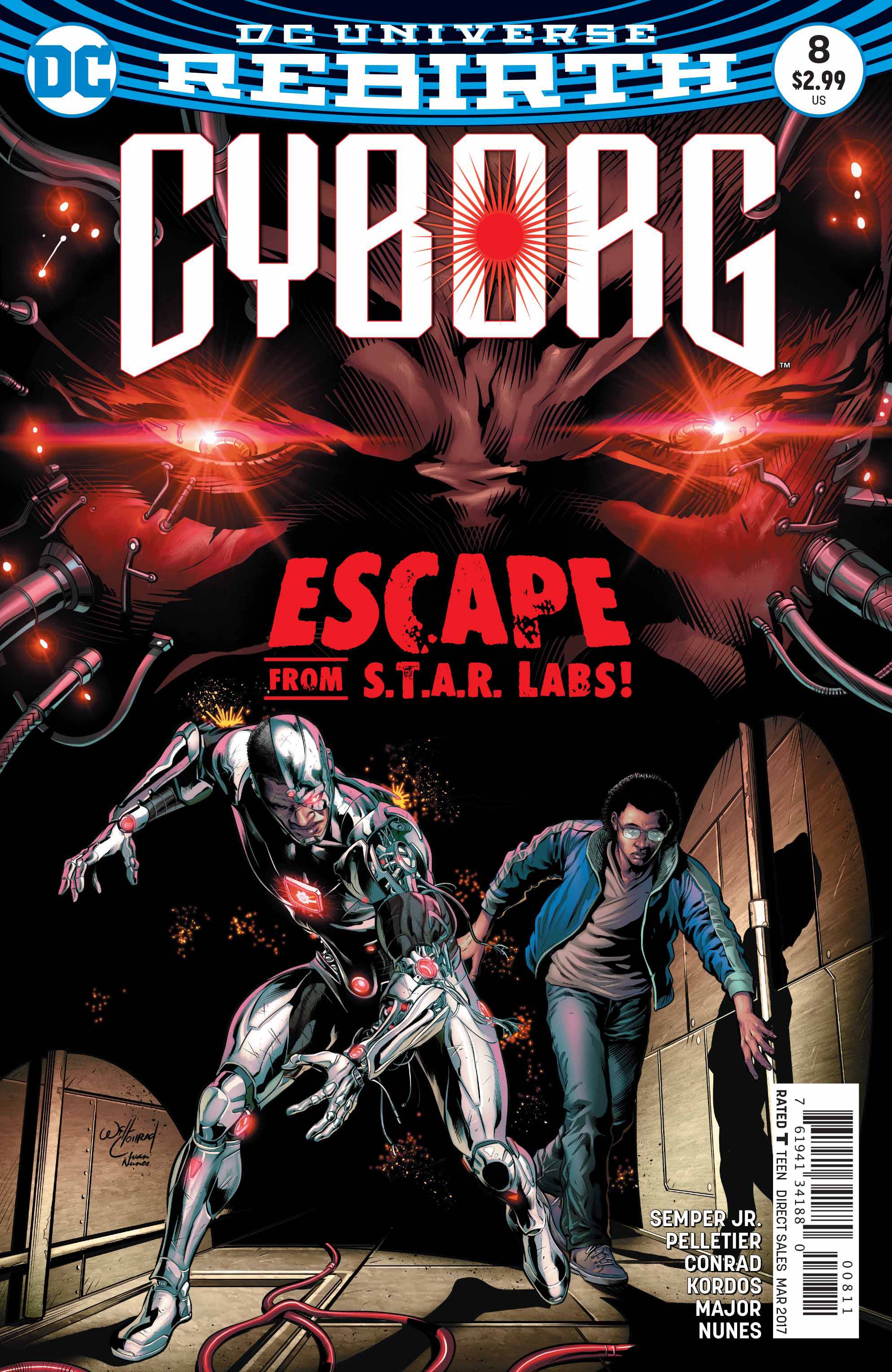 Cyborg (2nd Series) 8 Comic Book NM