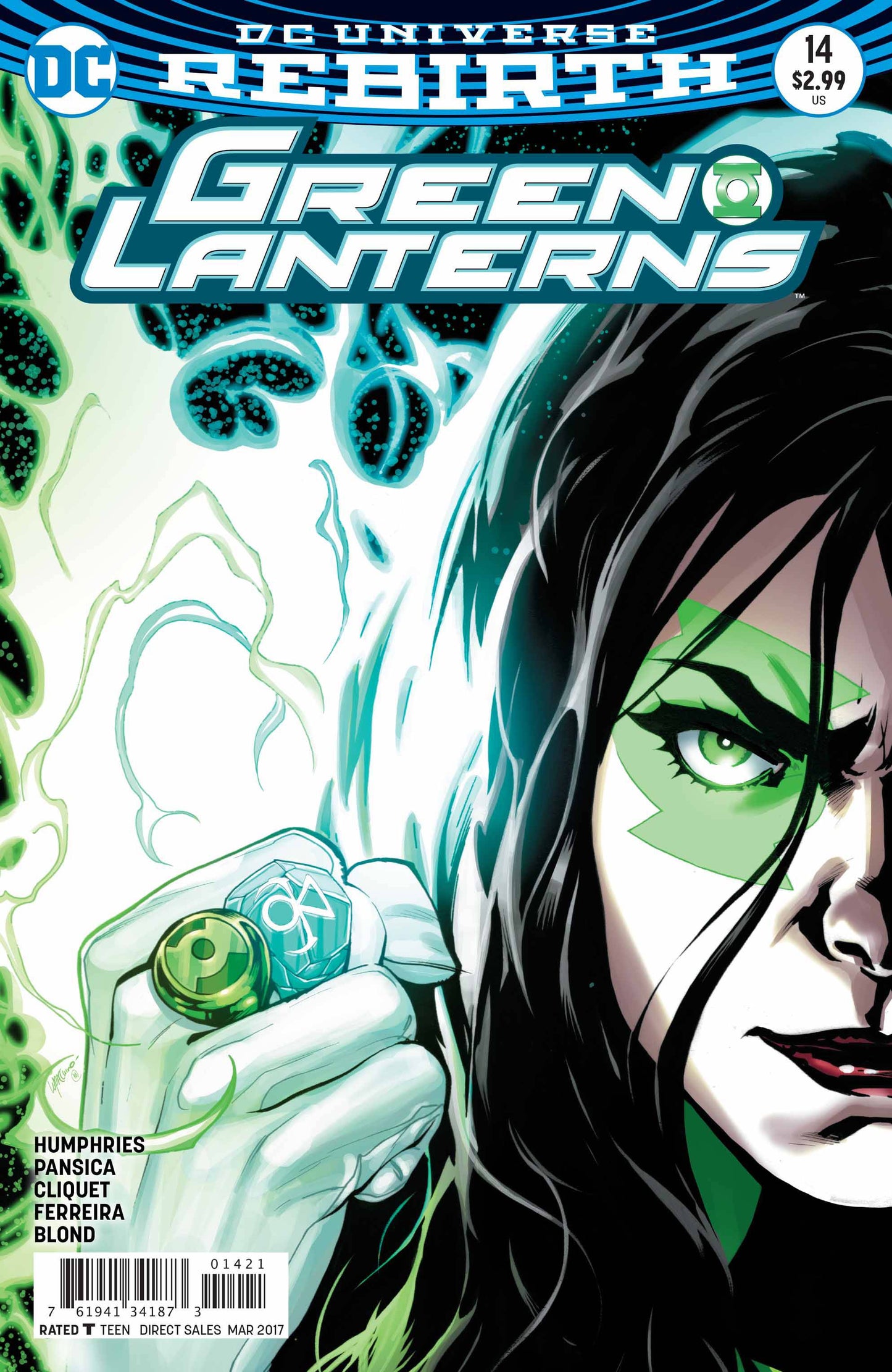 Green Lanterns 14 Var A Comic Book NM