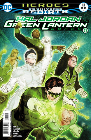 Hal Jordan & the Green Lantern Corps 13 Comic Book NM
