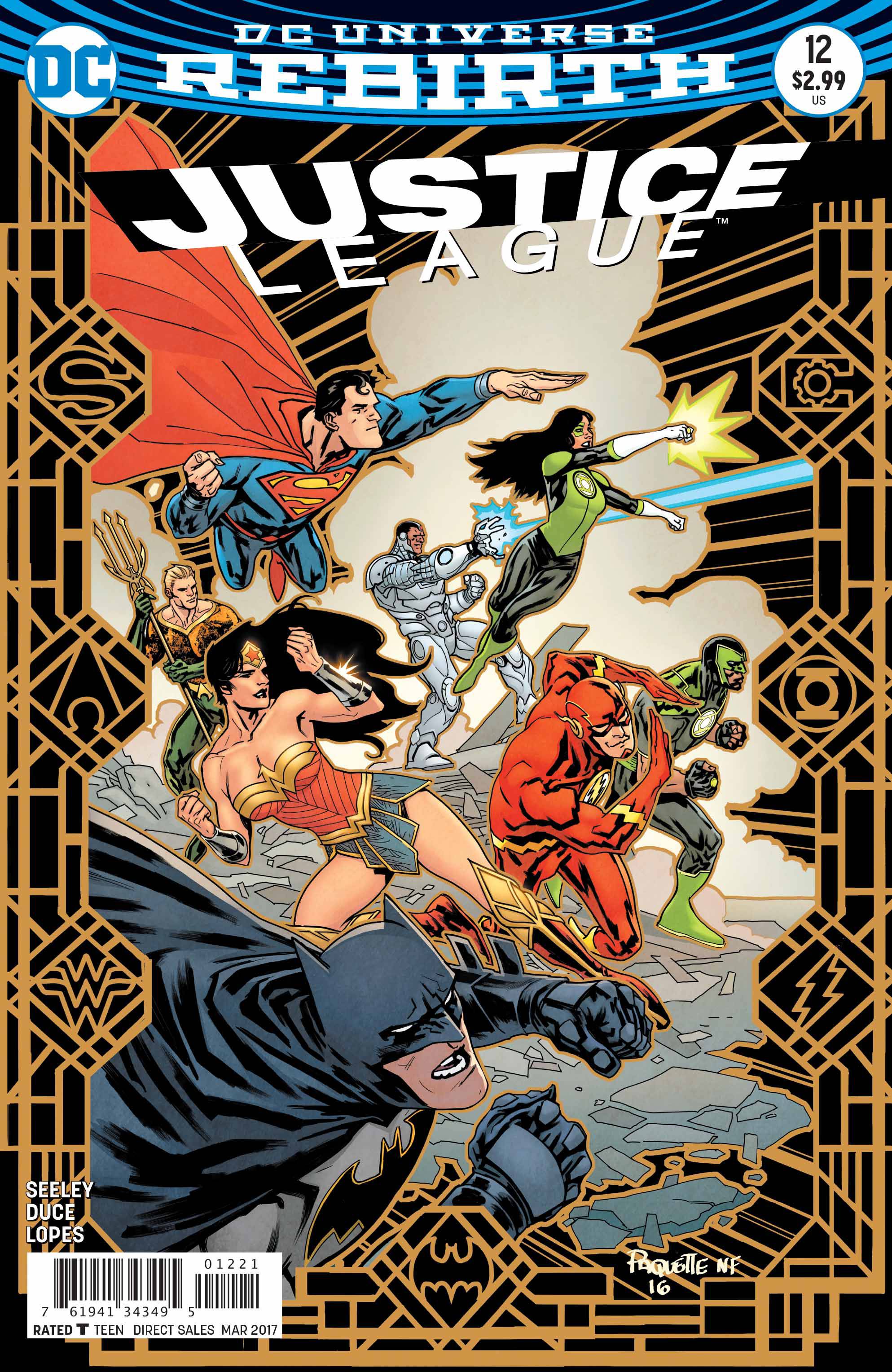 Justice League (3rd Series) 12 Var A Comic Book NM