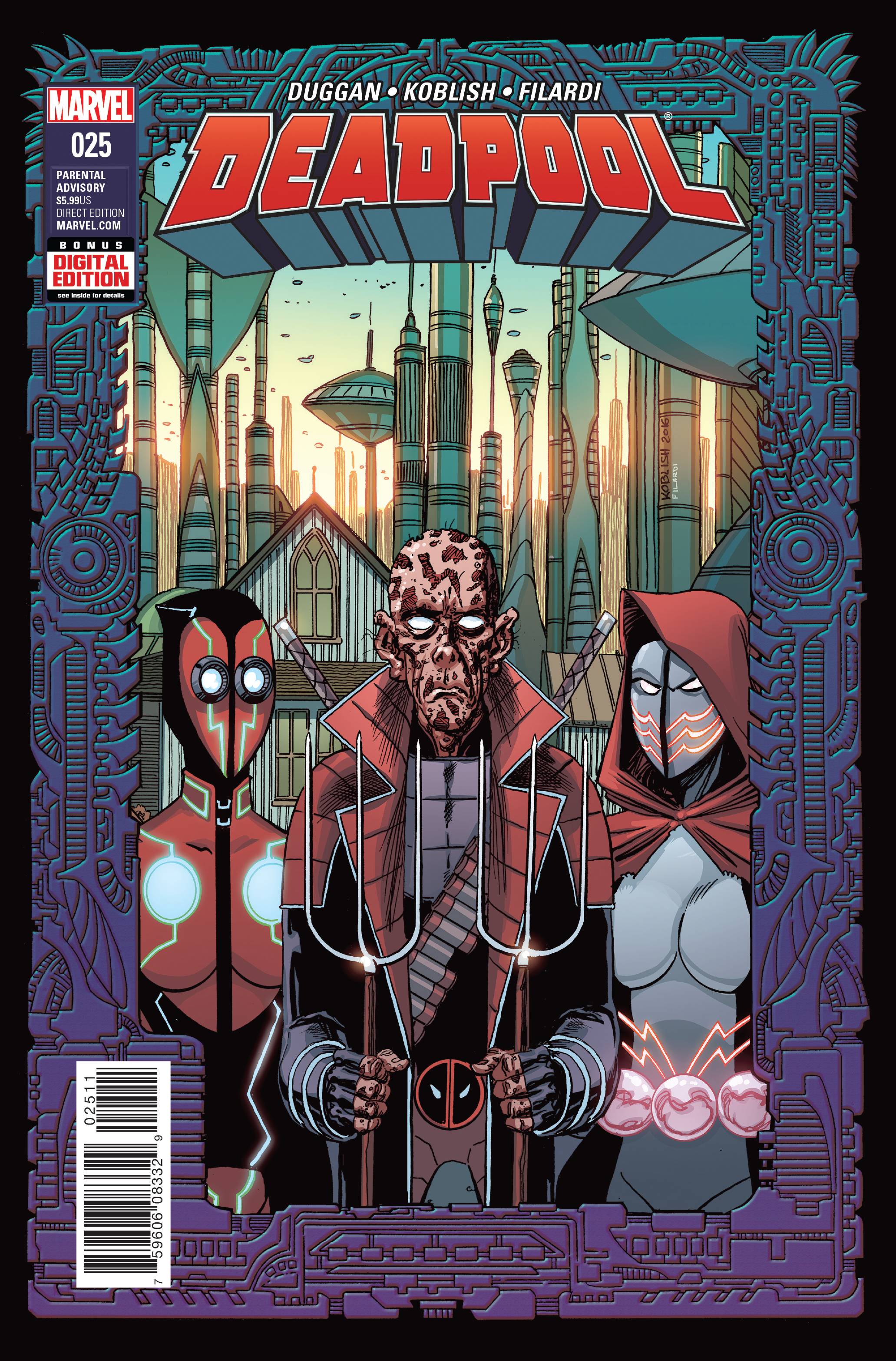Deadpool (5th Series) 25 Comic Book NM