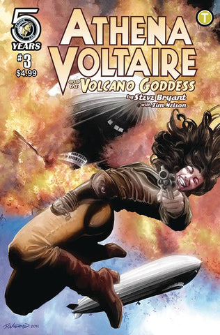 Athena Voltaire and the Volcano Goddess 3 Var B Comic Book