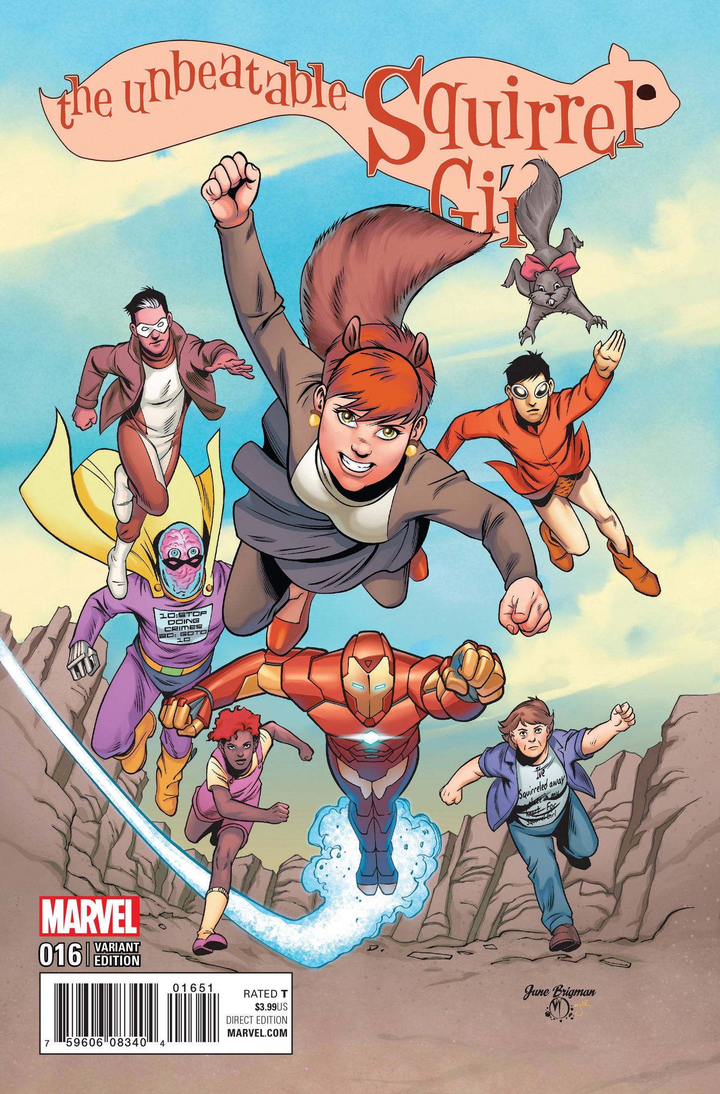 Unbeatable Squirrel Girl (2nd Series) 16 Var C Comic Book NM