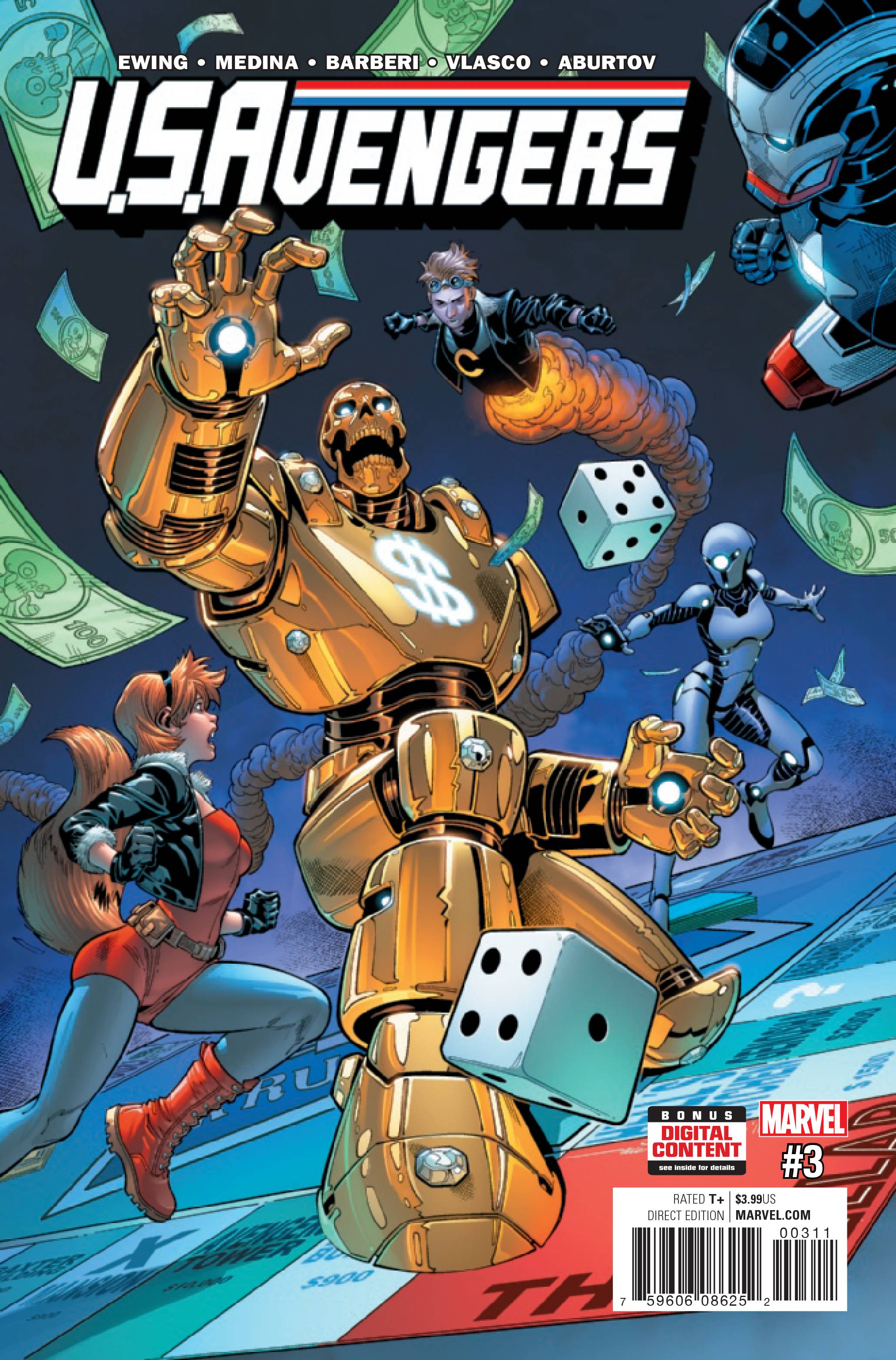 U.S.Avengers 3 Comic Book NM