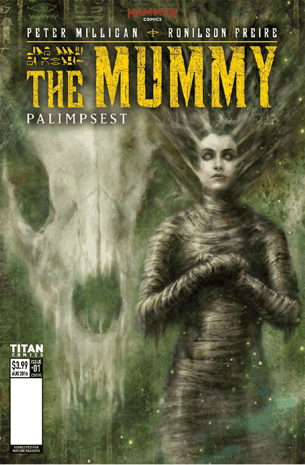 Mummy: Palimpsest 4 Var B Comic Book NM