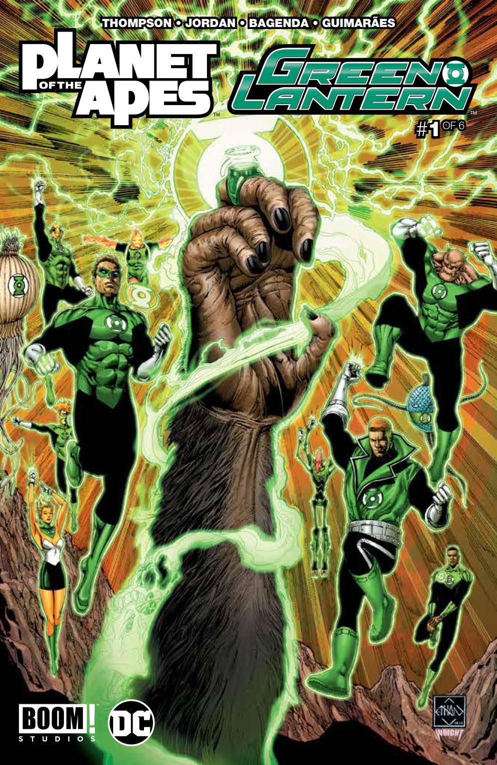 Planet of the Apes/Green Lantern 1 Var A Comic Book NM
