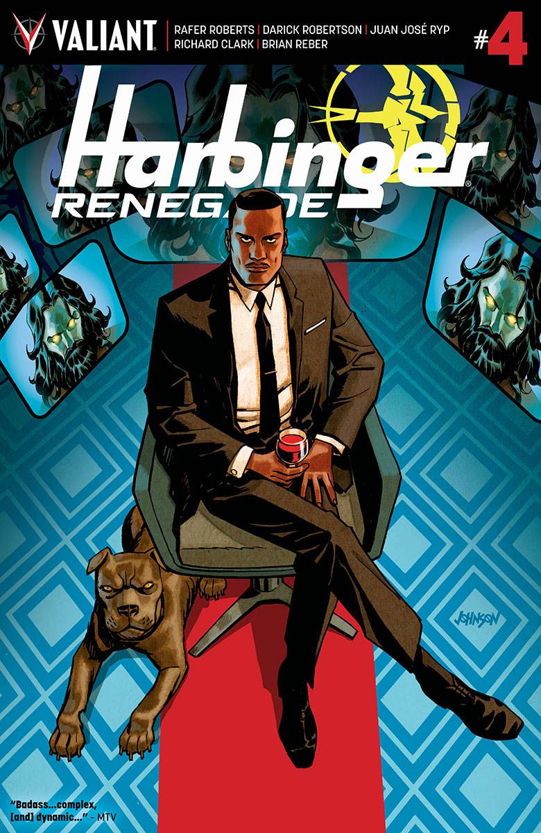 Harbinger: Renegade #4 Cover B Dave Johnson Variant