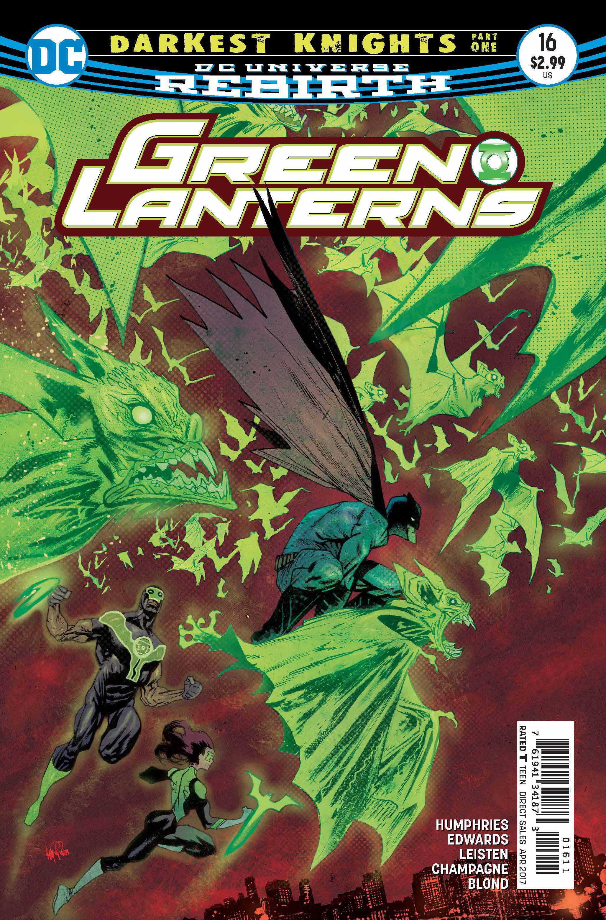 Green Lanterns 16 Comic Book NM