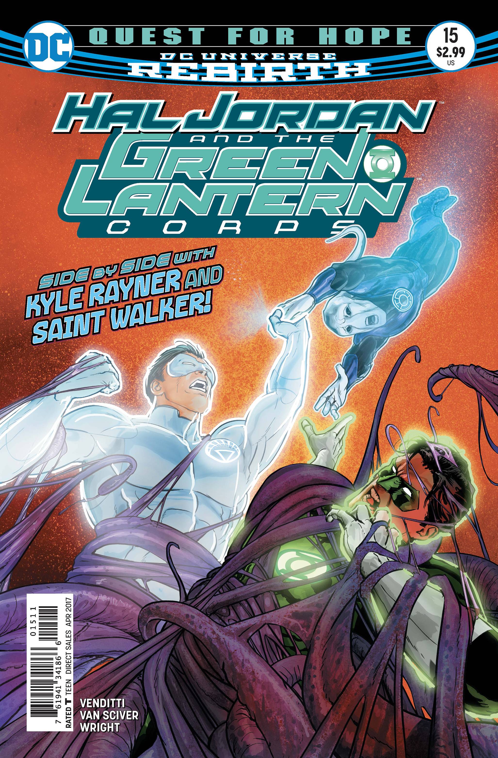Hal Jordan & the Green Lantern Corps 15 Comic Book NM