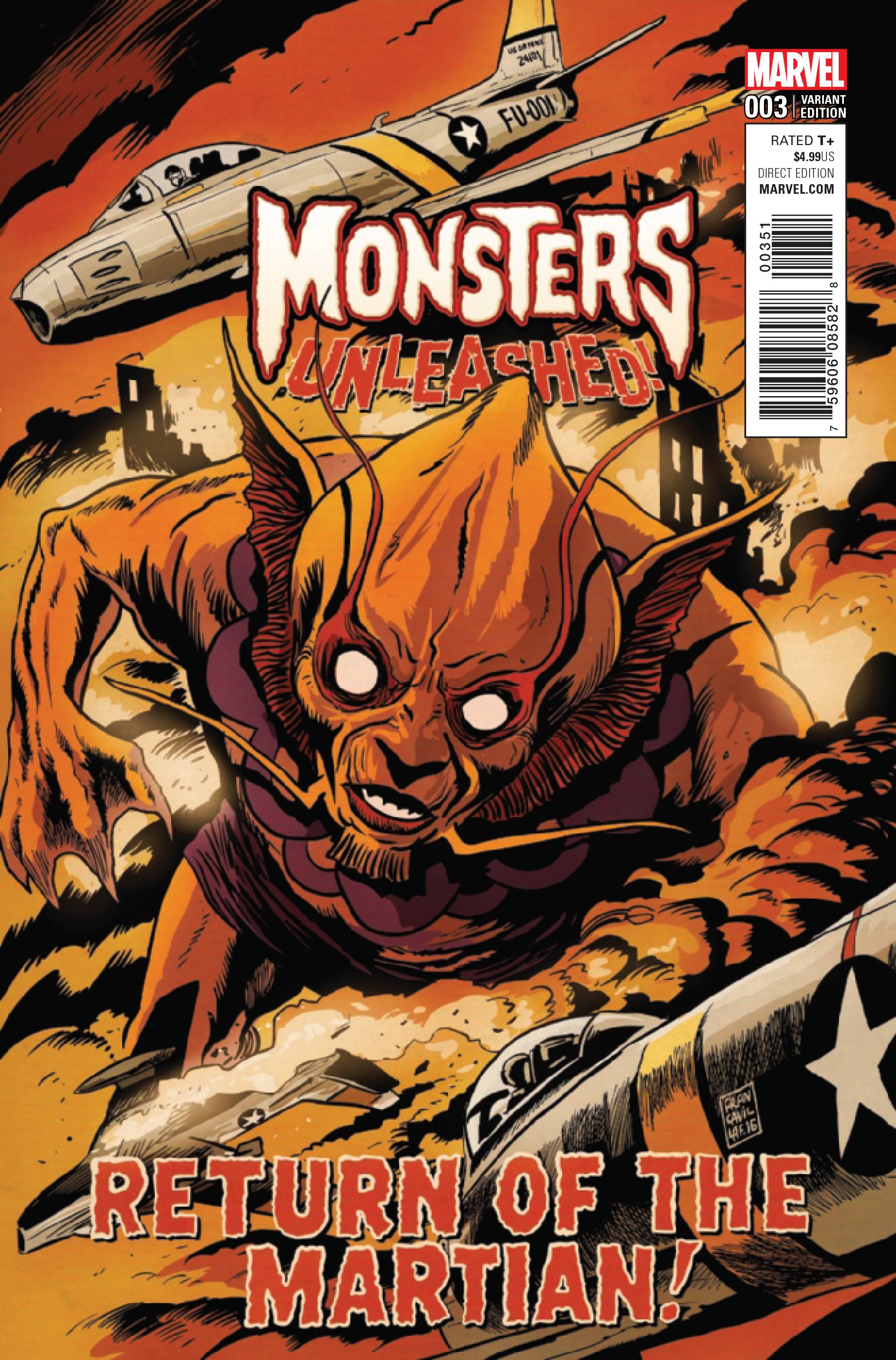 Monsters Unleashed (2nd Series) 3 Var B Comic Book NM