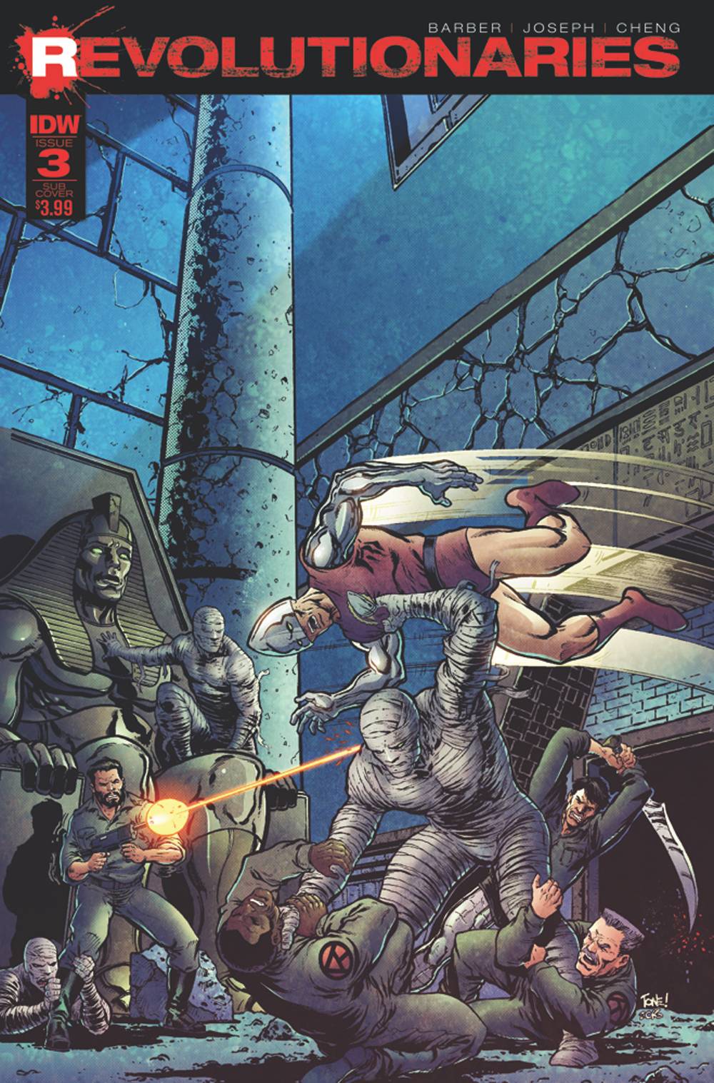 Revolutionaries 3 Var A Comic Book NM