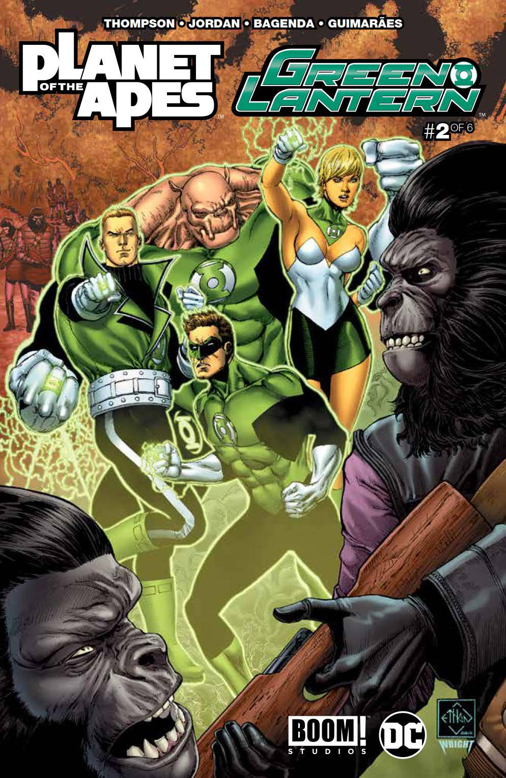 Planet of the Apes/Green Lantern 2 Comic Book NM