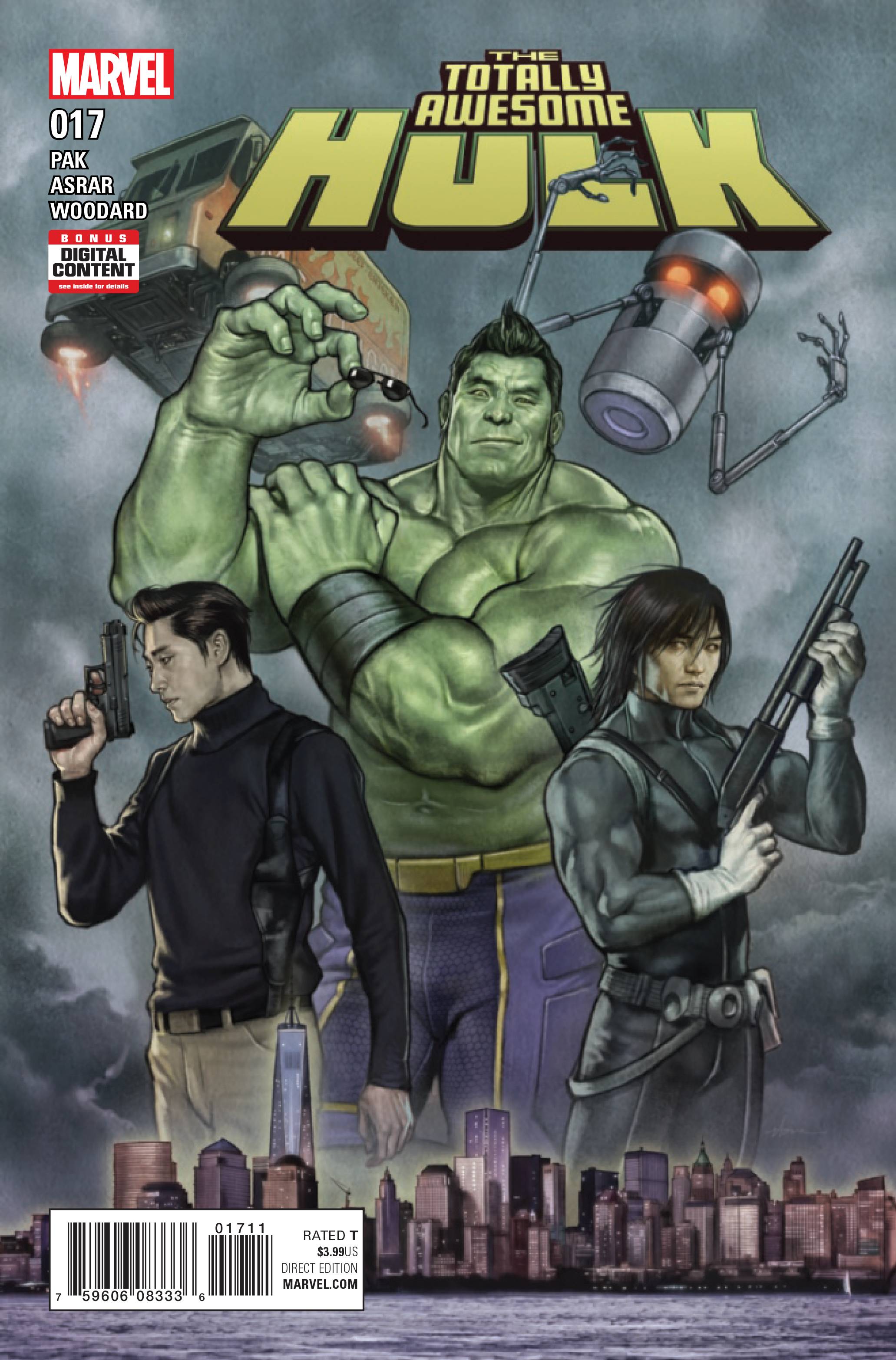 Totally Awesome Hulk 17 Comic Book NM