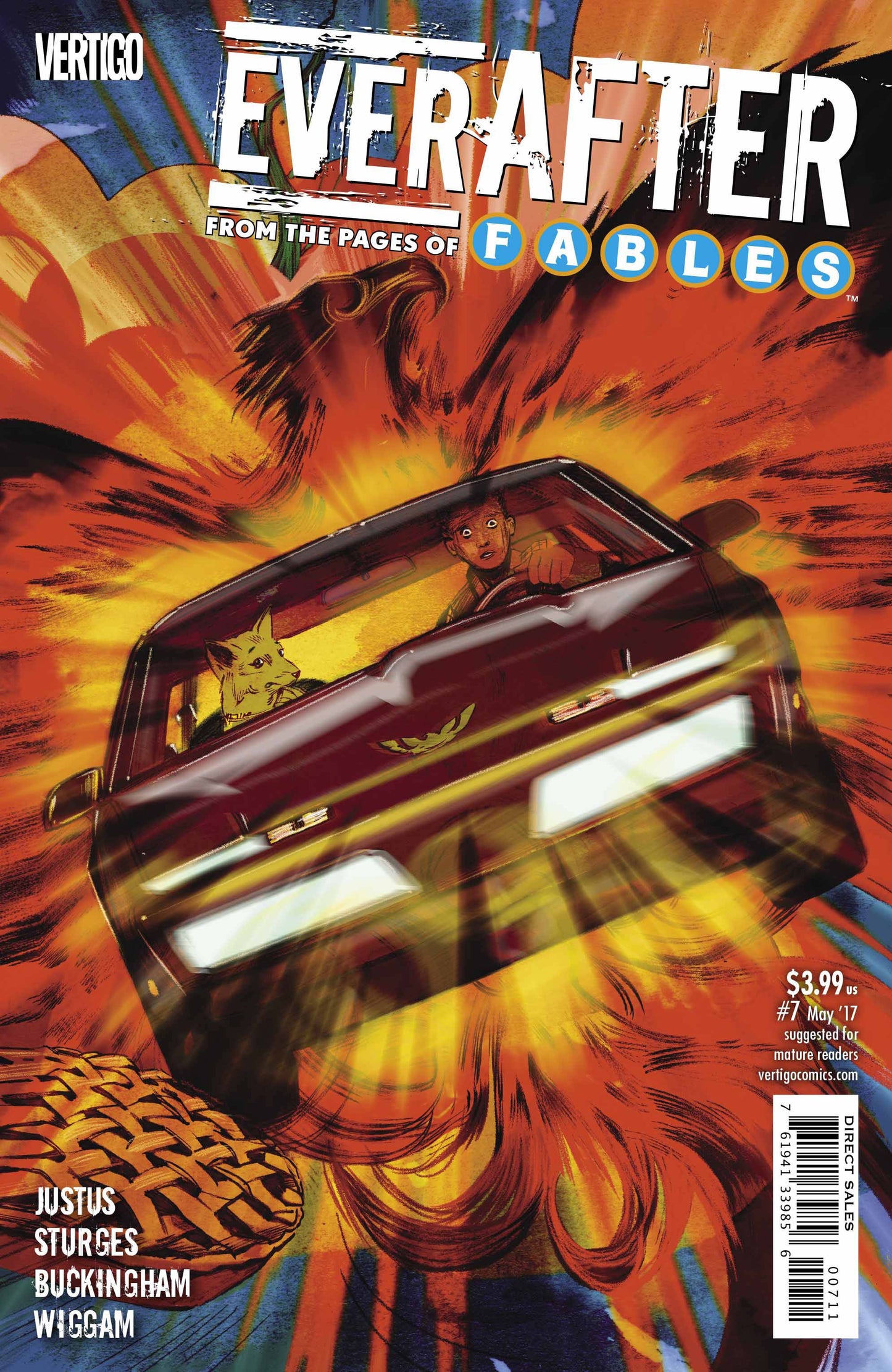 Everafter: From the Pages of Fables 7 Comic Book NM