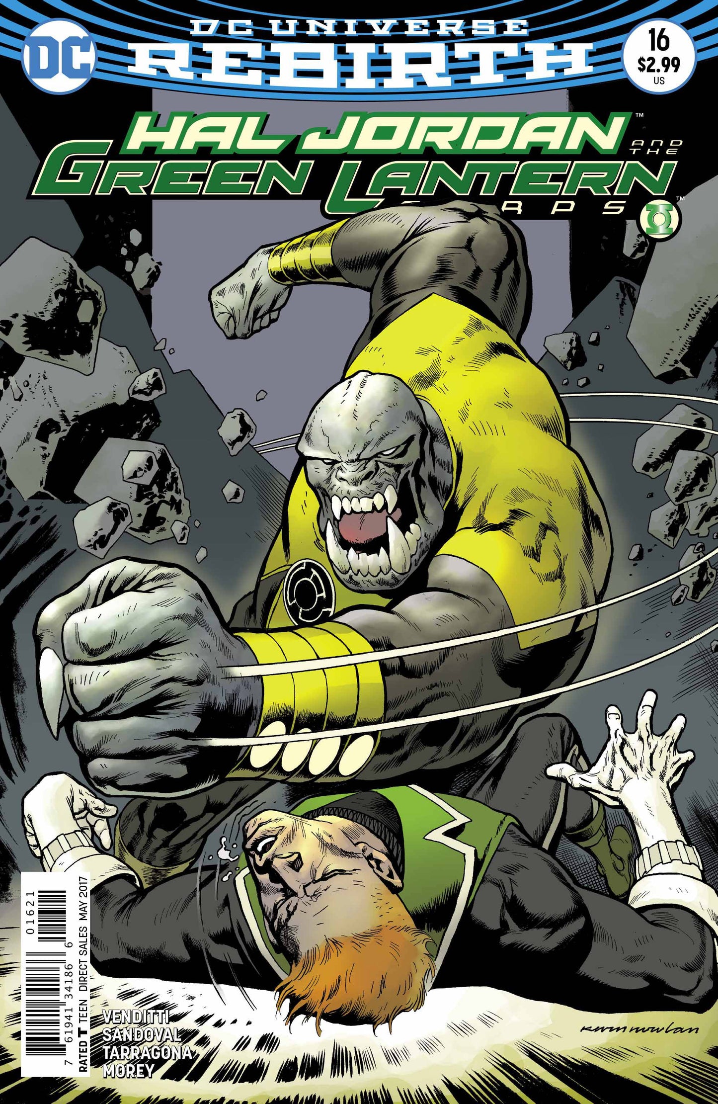 Hal Jordan and the Green Lantern Corps #16 Kevin Nowlan Variant