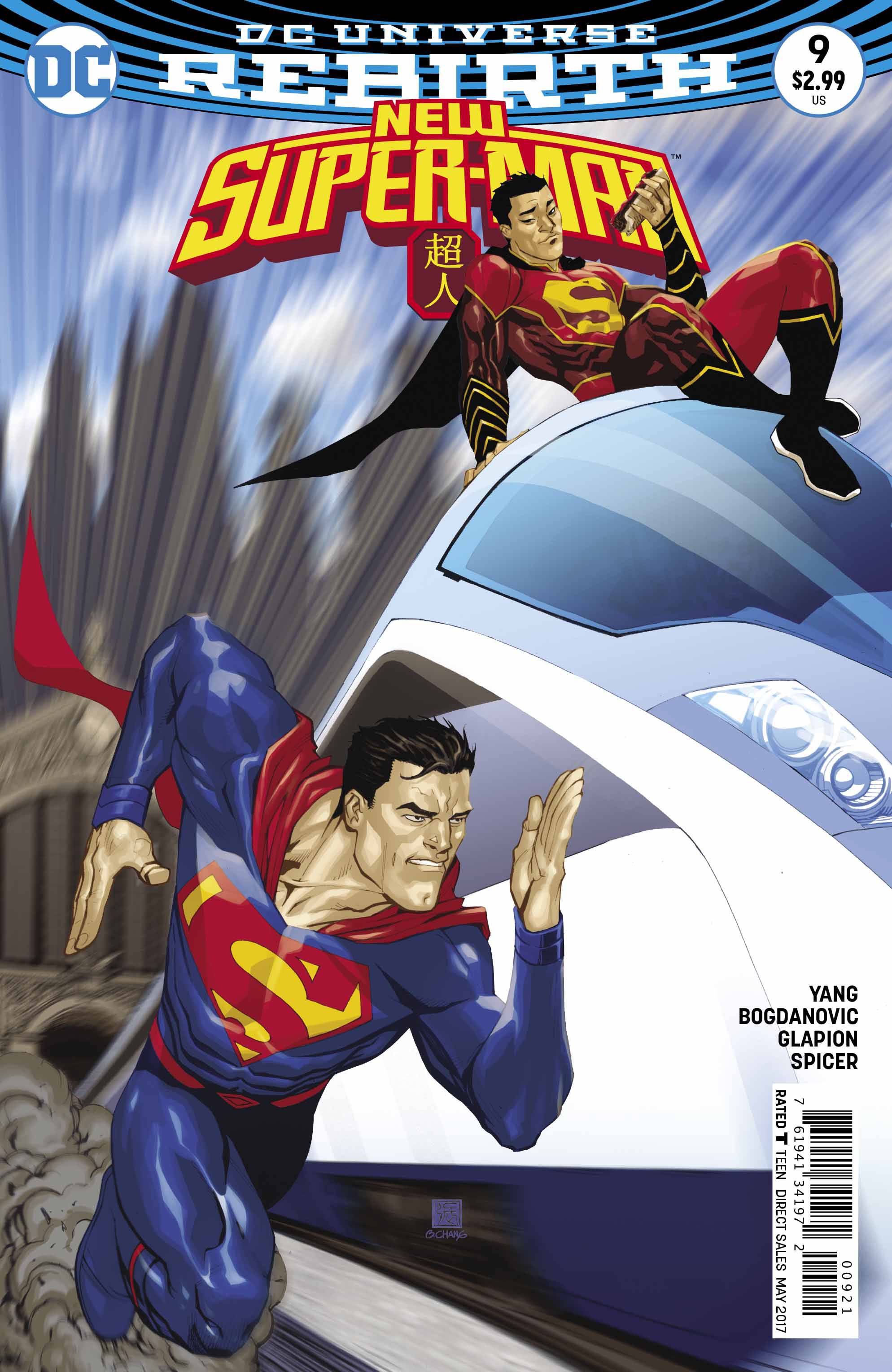 New Super-Man 9 Var A Comic Book NM