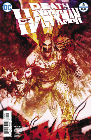 Death of Hawkman 6 Var A Comic Book NM