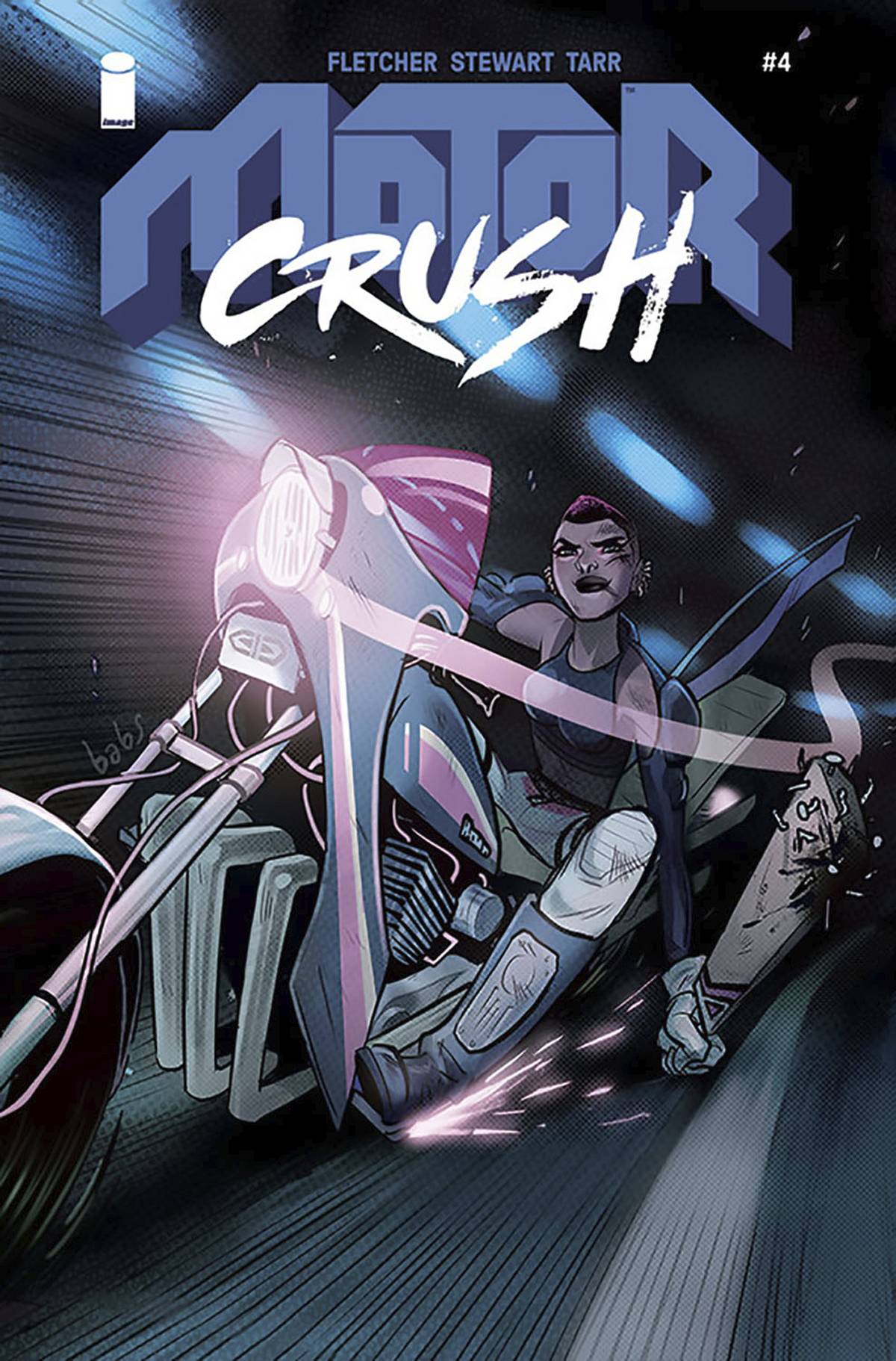 Motor Crush 4 Var A Comic Book NM