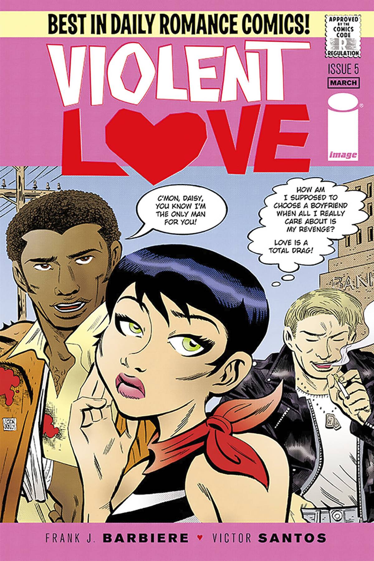 Violent Love 5 Var B Comic Book NM