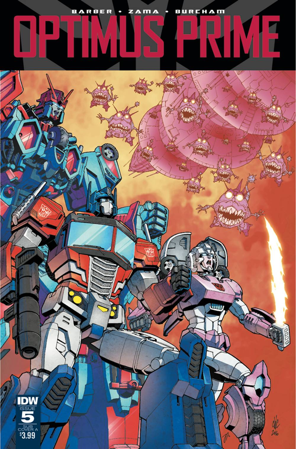 Optimus Prime 5 Var A Comic Book NM