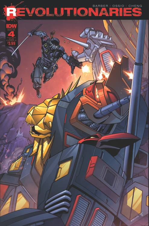 Revolutionaries 4 Var A Comic Book NM