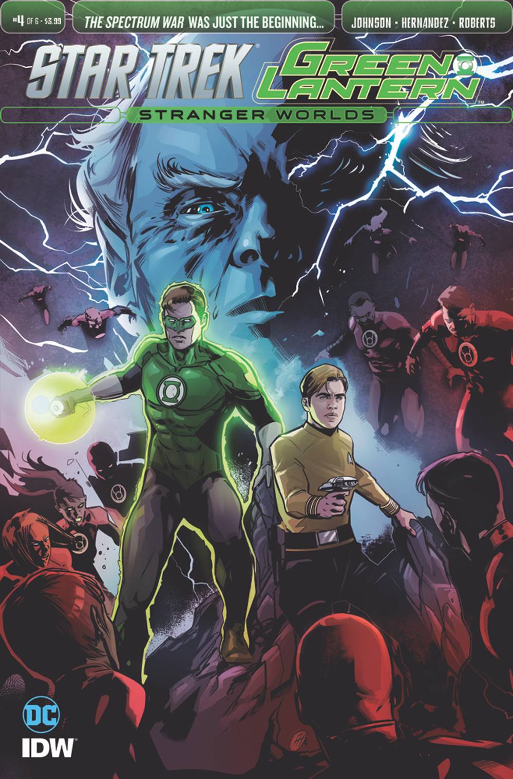 Star Trek/Green Lantern (2nd Series) 4 Comic Book NM