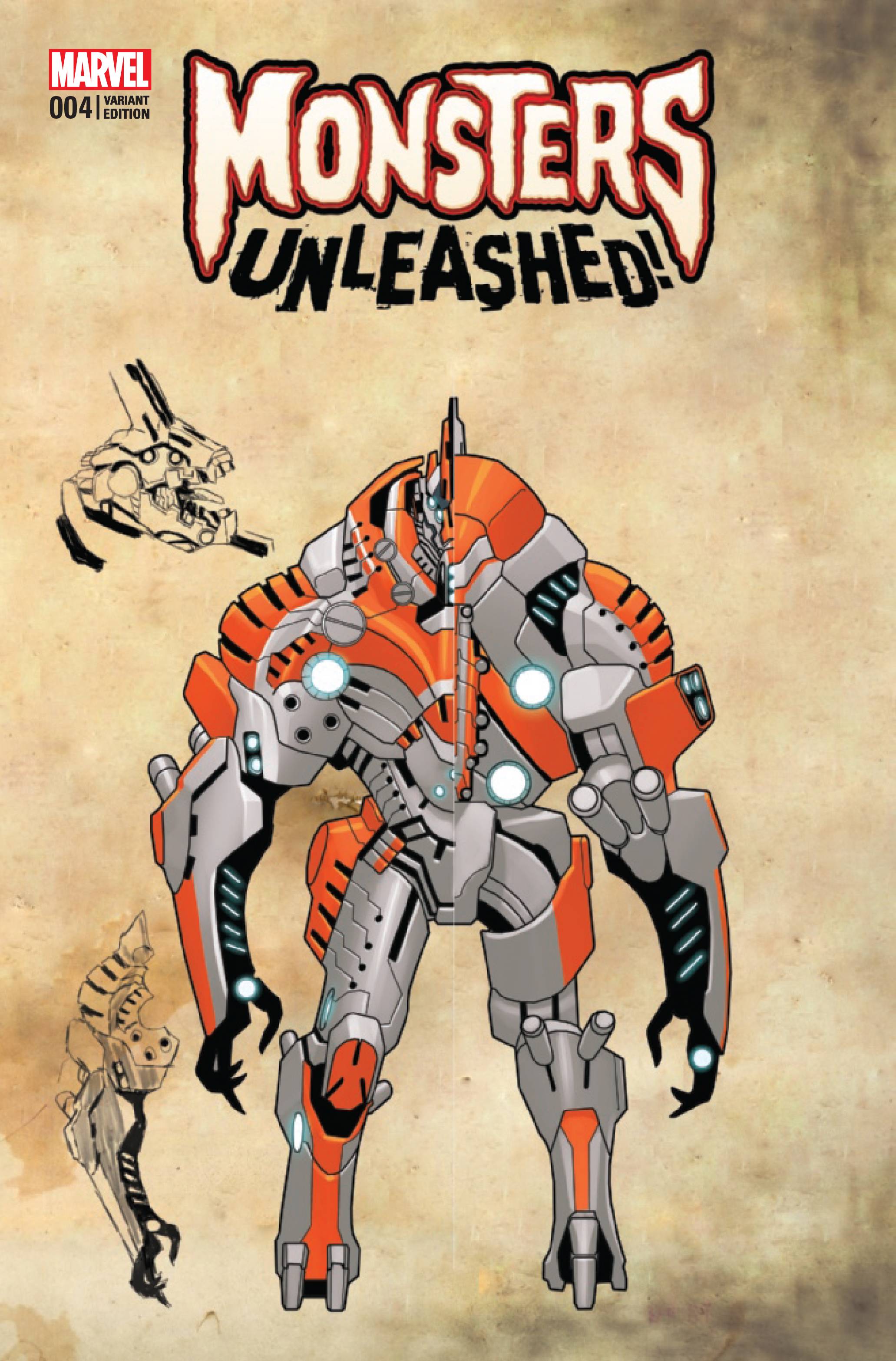 Monsters Unleashed (2nd Series) 4 Var C Comic Book NM