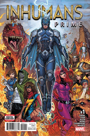 Inhumans Prime 1 Comic Book NM