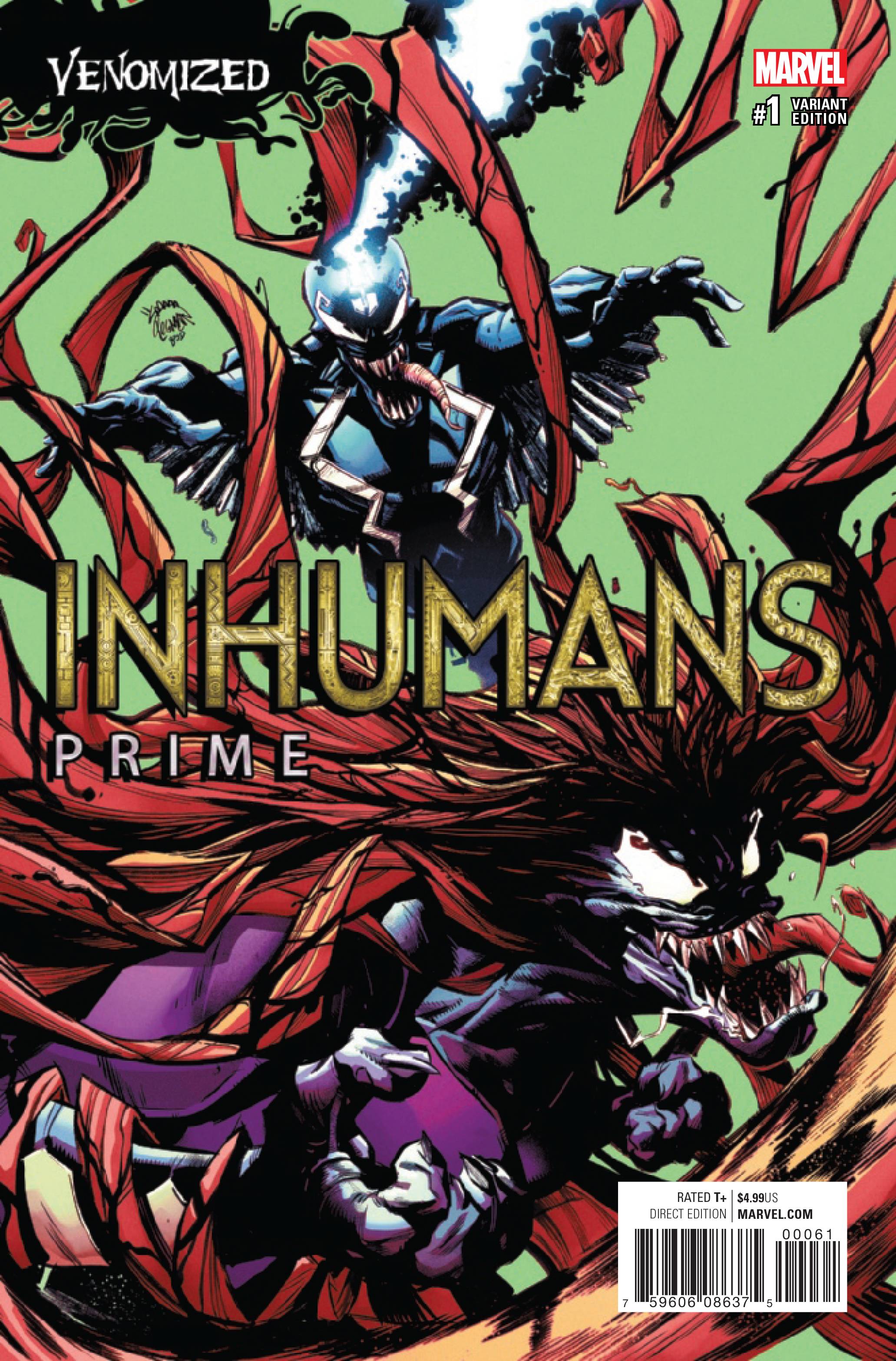 Inhumans Prime 1 Var A Comic Book NM