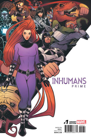 Inhumans Prime 1 Var C Comic Book NM
