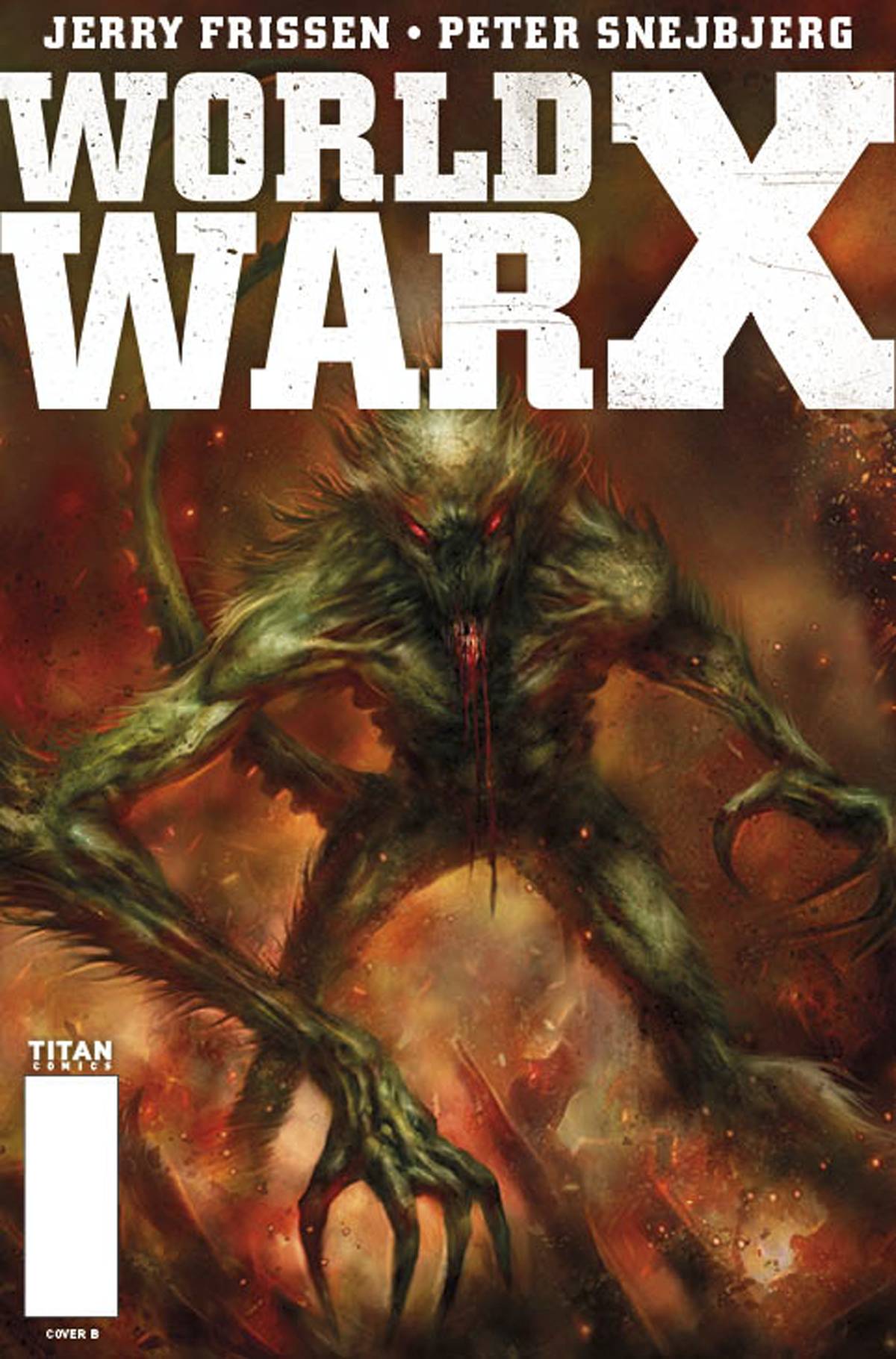 World War X (2nd Series) 5 Var B Comic Book NM