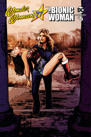 Wonder Woman ’77 Meets the Bionic Woman 5 Var A Comic Book NM