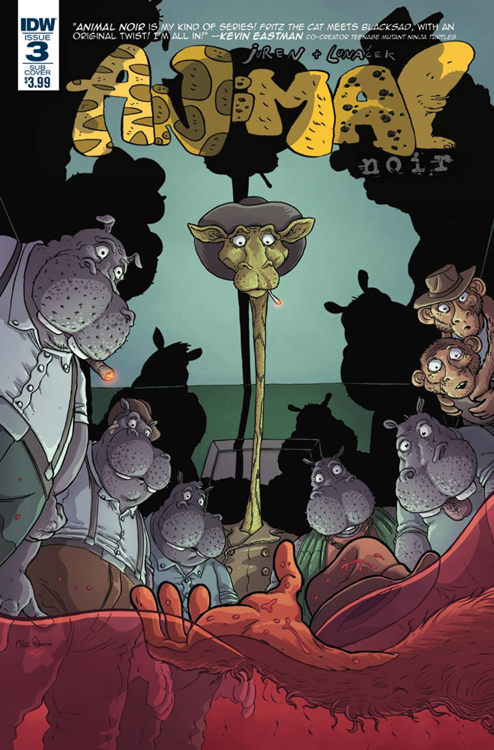 Animal Noir 3 Var A Comic Book