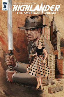 Highlander: The American Dream 3 Comic Book NM
