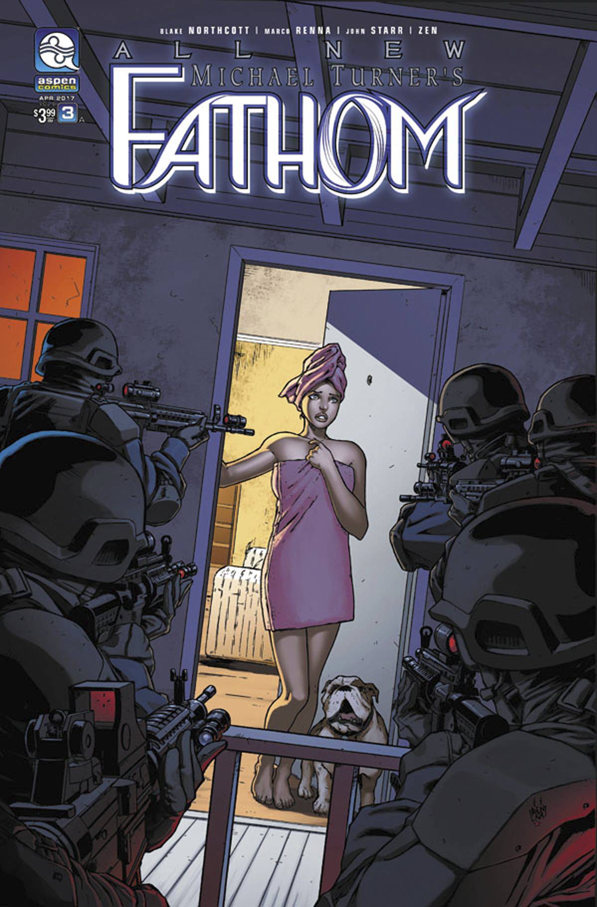 All New Fathom (Michael Turner’s…) 3 Var A Comic Book