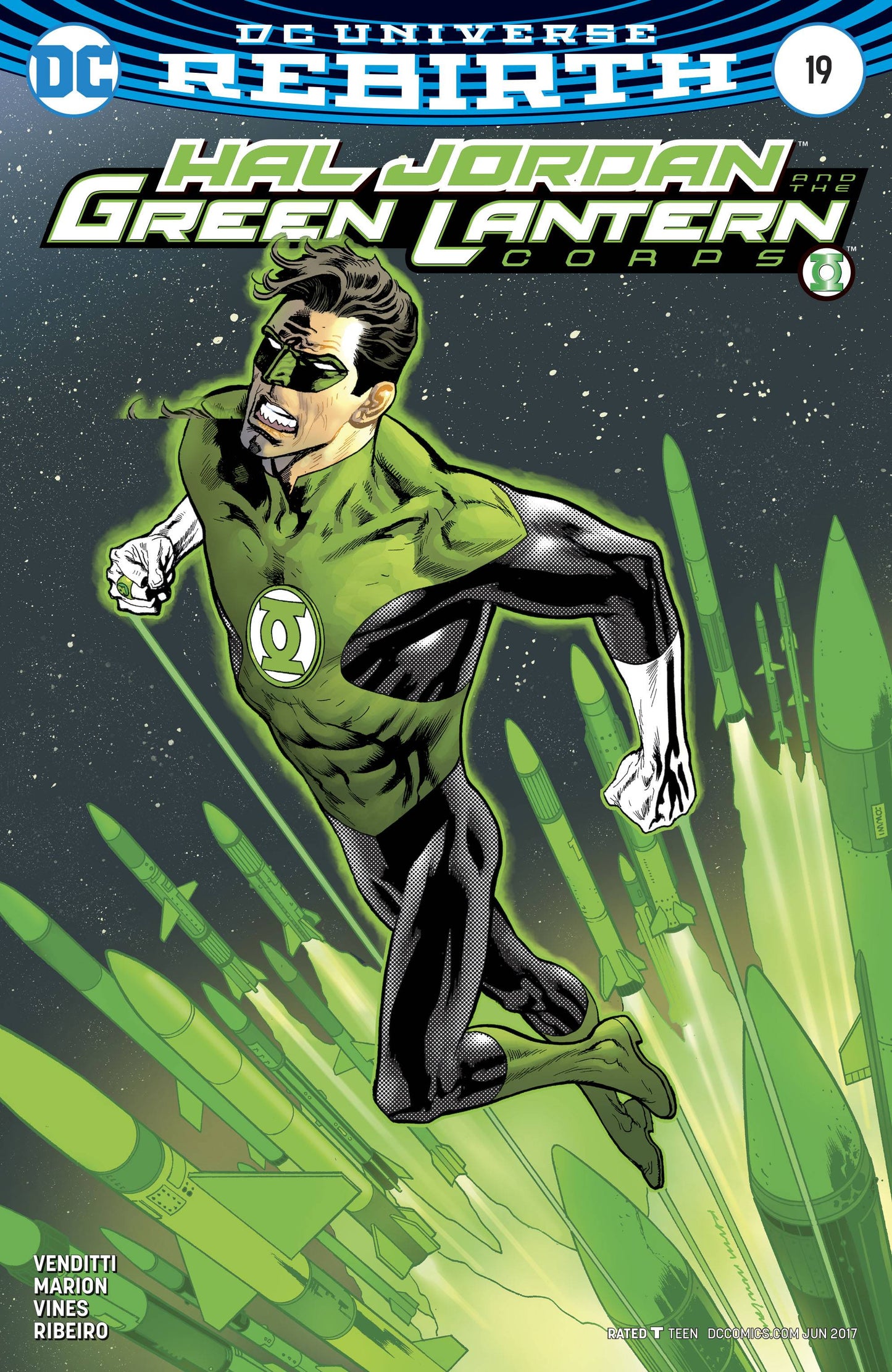 Hal Jordan and the Green Lantern Corps #19 Kevin Nowlan Variant