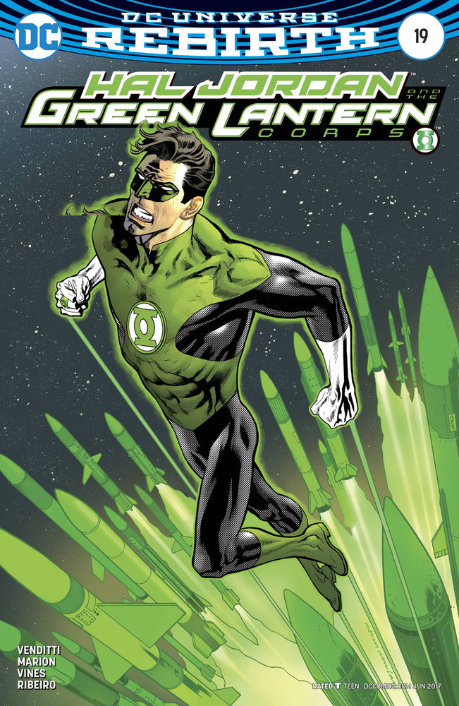 Hal Jordan & the Green Lantern Corps 19 Var A Comic Book NM
