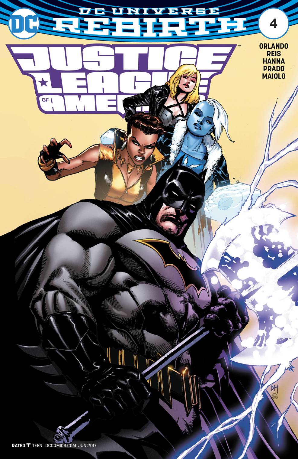 Justice League of America #4 Doug Mahnke Variant
