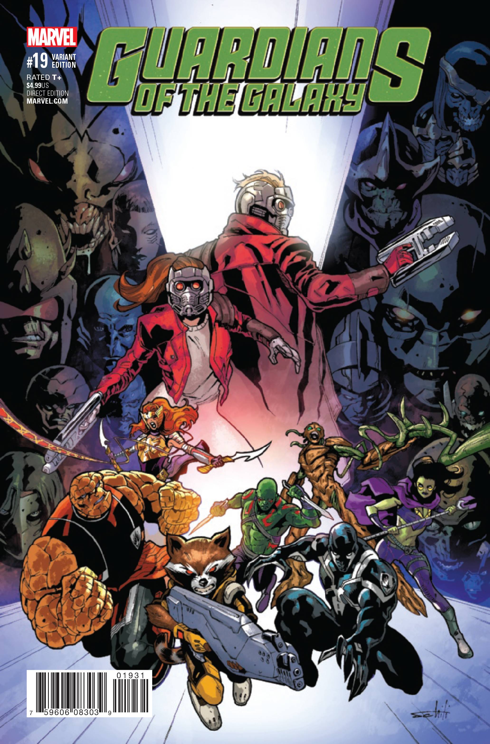 Guardians Of the Galaxy (4th Series) 19 Var B Comic Book NM